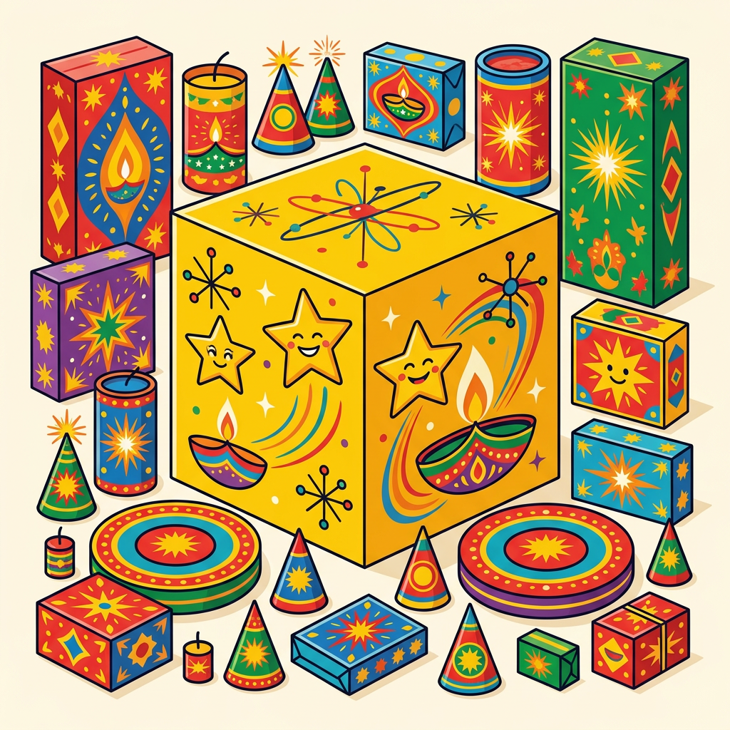 Googie & Happy diwali gift pack — illustrative assortment
